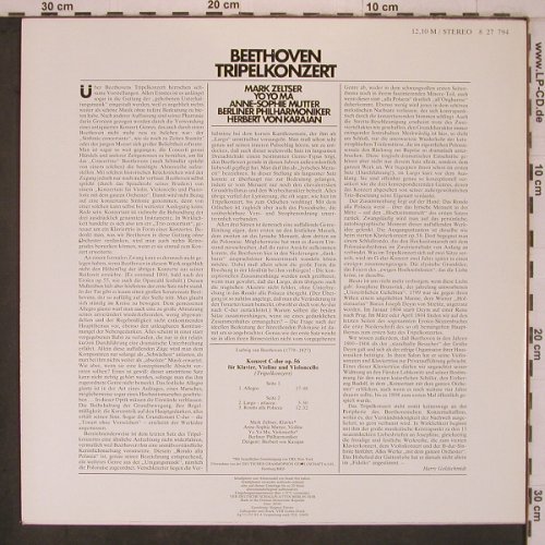 Beethoven,Ludwig van: Tripelkonzert, Eterna(8 27 794), D, 1984 - LP - L9635 - 7,50 Euro