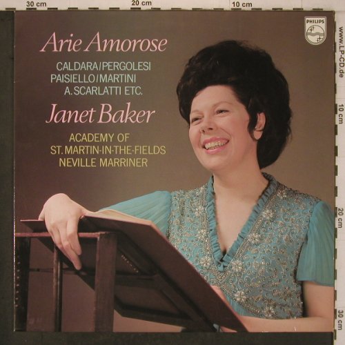Baker,Janet: Arie Amorose, Philips(9500 557), NL, 1978 - LP - L9637 - 7,50 Euro