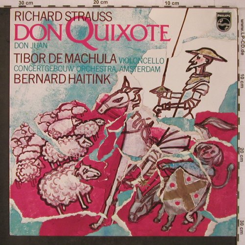 Strauss,Richard: Don Quixote/Don Juan, Philips(9500 440), NL,Ri,  - LP - L9638 - 9,00 Euro