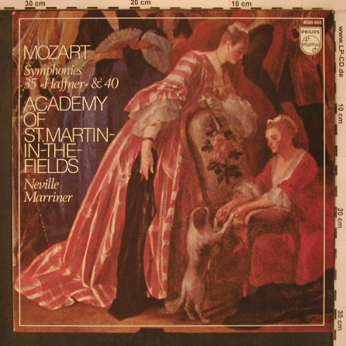 Mozart,Wolfgang Amadeus: Symphonies 35 Haffner & 40, Philips(9500 655), NL, 1979 - LP - L9642 - 6,00 Euro