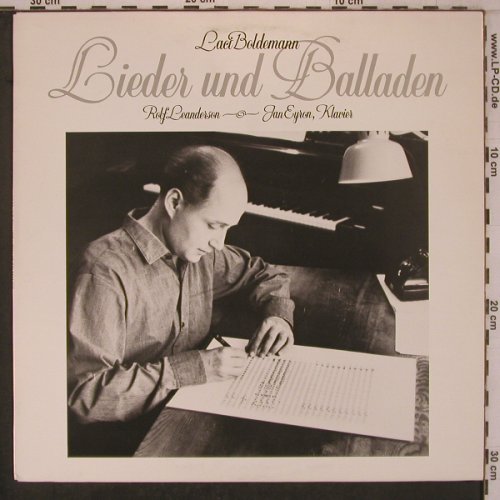 Leanderson,Rolf: Lieder und Balladen, Jan Eyron,Klav, Bluebell(BELL 188), S, 1984 - LP - L9653 - 9,00 Euro