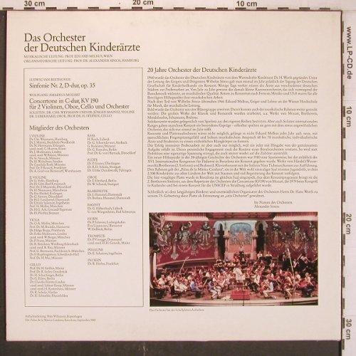 Beethoven,Ludwig van / Mozart: 2.Sinfonie d-dur Conc / C-dur KV190, Philips Grandioso(A-6373), D, m-/vg+, 1980 - LP - L9664 - 9,00 Euro