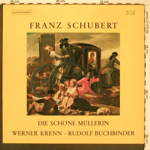 Schubert,Franz: Die Schöne Müllerin, Da Camera(SM 007 006), D,  - LP - L9677 - 9,00 Euro