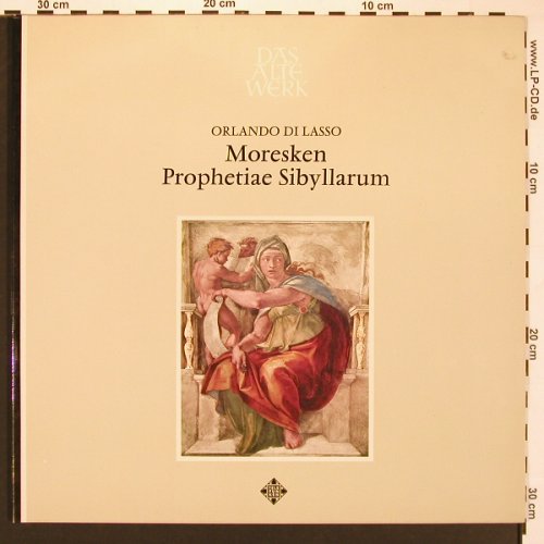 Di Lasso,Orlando: Moresken, Prophetiae, Sibyllarum, Telefunken(6.41889 AW), D, Foc, 1975 - LP - L9690 - 12,50 Euro
