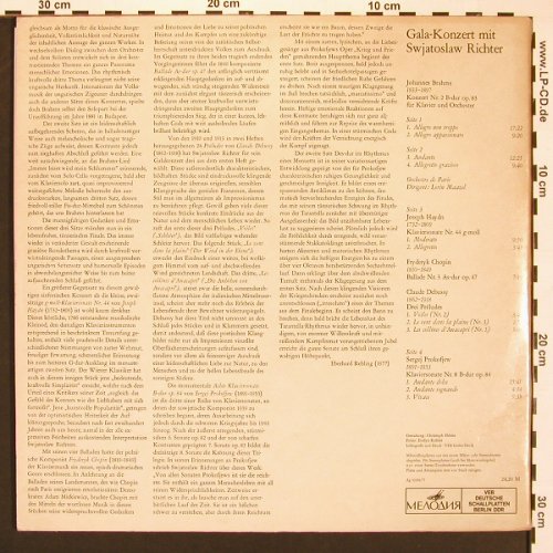 Richter,Sviatoslav: Gala-Konzert mit, Foc, m-/vg+, Melodia/Eterna(8 26 975-976), DDR, 1977 - 2LP - L9692 - 9,00 Euro