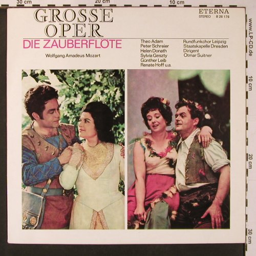 Mozart,Wolfgang Amadeus: Die Zauberflöte-Querschnitt, Eterna(8 26 176), DDR, 1973 - LP - L9707 - 7,50 Euro