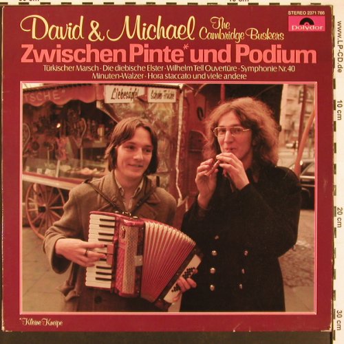 Cambridge Buskers David & Michael: Zwischen Pinte und Podium, Polydor(2371 766), D, 1977 - LP - L9715 - 6,00 Euro