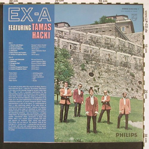 EX-A  feat. Tamas Hacki: Same, m-/vg+, Philips, Sample-Stol(6303 016), NL,Ri,  - LP - L9716 - 7,50 Euro