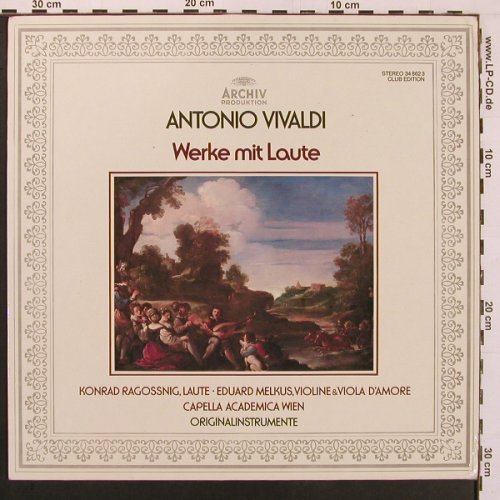 Vivaldi,Antonio: Werke Mit Laute, Club Ed., Archiv(34 862 3), D, 1977 - LP - L9729 - 7,50 Euro