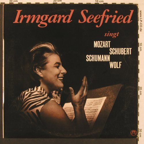 Seefried,Irmgard: singt Mozart, Schubert, Schum.,Wolf, Concert Hall(M-2382), F, VG-/m-,  - LP - L9740 - 5,00 Euro
