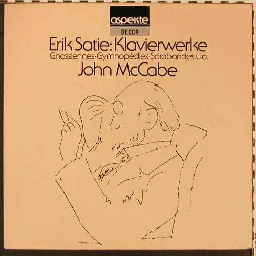 Satie,Erik: Klavierwerke, John McCabe,Klavier, Decca(6.42386 AH), D, m--/m-, 1974 - LP - L9782 - 7,50 Euro