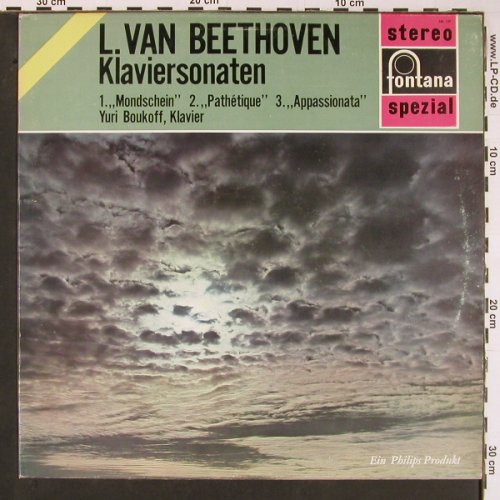 Beethoven,Ludwig van: Klaviersonaten, vg+/m-, Fontana(700 139 WGY), D,  - LP - L9798 - 6,00 Euro