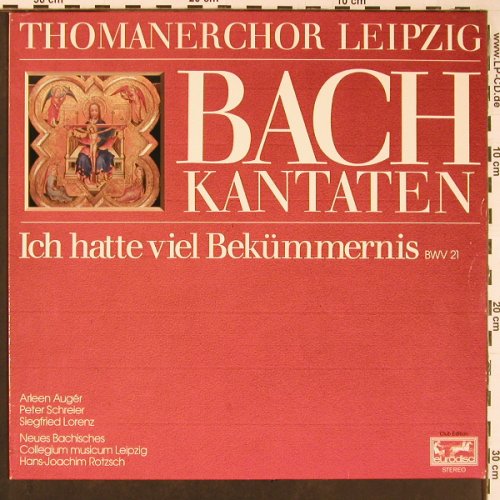 Bach,Johann Sebastian: Ich hatte viel Bekümmernis, BWV 21, Eurodisc(41 670 1), D, 1983 - LP - L9804 - 7,50 Euro