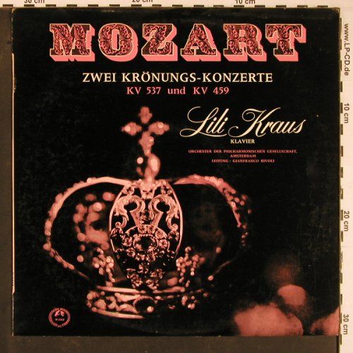 Mozart,Wolfgang Amadeus: Zwei Krönungs-Konzerte,KV 537,459, Concert Hall(M-2243), vg+/m-,  - LP - L9815 - 6,00 Euro