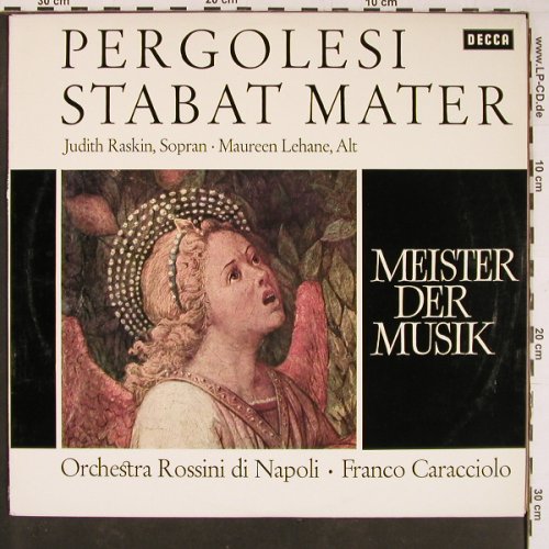 Pergolesi,Giovanni Battista: Stabat Mater, Decca(SMD 1075), D,  - LP - L9816 - 9,00 Euro