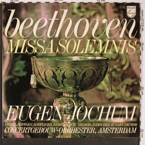 Beethoven,Ludwig van: Missa Solemnis, Foc, Club-Ed., Ri, Philips(29 870-3), D,  - 2LP - L9826 - 9,00 Euro