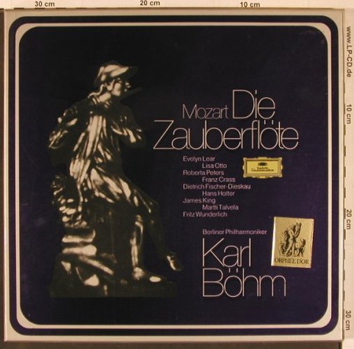 Mozart,Wolfgang Amadeus: Die Zauberflöte, Box, D.Gr.(2720 058), D, Ri,  - 3LP - L9865 - 14,00 Euro