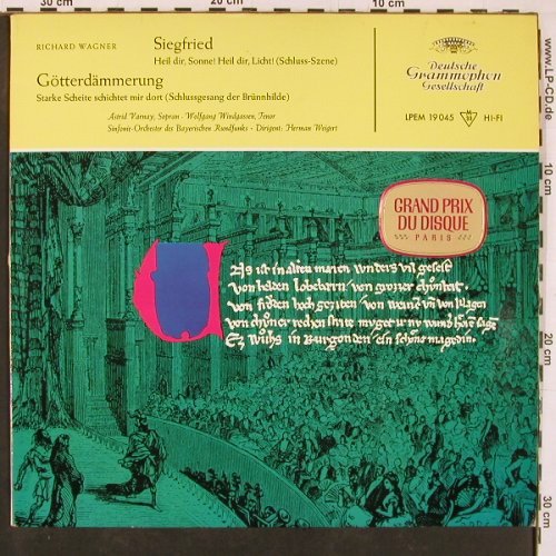 Wagner,Richard: Siegfried / Götterdämmerung, D.Gr.(LPEM 19 045), D, Mono, 1961 - LP - L9868 - 14,00 Euro
