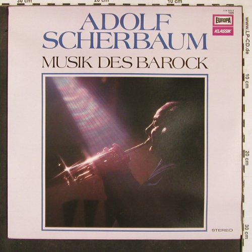 Scherbaum,Adolf: Musik des Barock,Günther Fetz,Orgel, Europa 1225(114 024.8), D, 1975 - LP - L9869 - 6,00 Euro