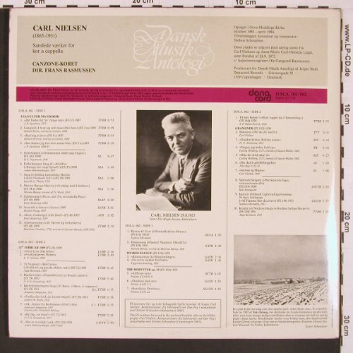 Nielsen,Carl: Samlede Værker For Kor A Cappella, Danacord(D.M.A.061/062), DK, Foc, 1984 - 2LP - L9885 - 12,50 Euro