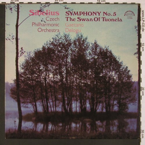 Sibelius,Jean: Symphony No.5 / The Swan Of Tuonel, Supraphon(1110 2964 ZA), CZ, 1981 - LP - L9887 - 6,00 Euro