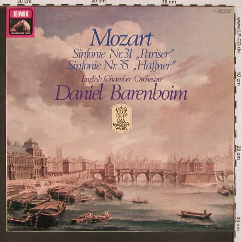 Mozart,Wolfgang Amadeus: Sinfonien Nr.31 & 35, rec.1969, EMI(037-03 179), D, Ri, 1969 - LP - L9903 - 7,50 Euro