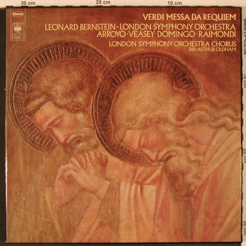 Verdi,Giuseppe: Messa Da Requiem, Box, CBS(77231), NL, 1976 - 2LP - L9911 - 9,00 Euro