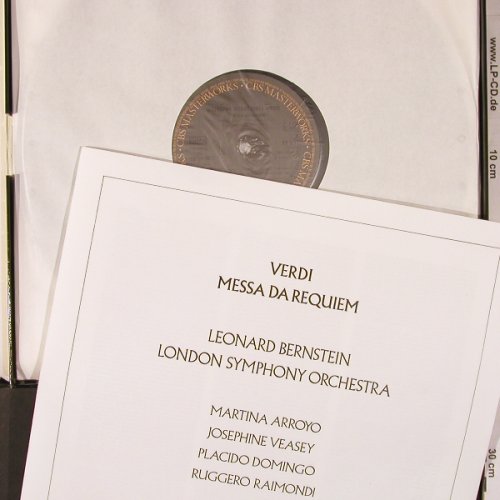 Verdi,Giuseppe: Messa Da Requiem, Box, CBS(77231), NL, 1976 - 2LP - L9911 - 9,00 Euro