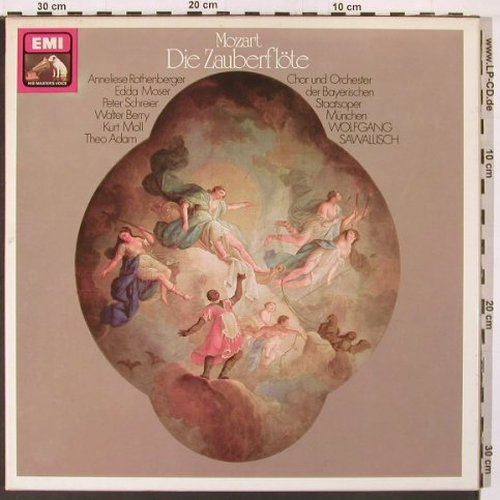 Mozart,Wolfgang Amadeus: Die Zauberflöte, Box, m-/box broken, EMI(13 0154 3), D Ri, 1973 - 3LPQ - L9931 - 12,50 Euro