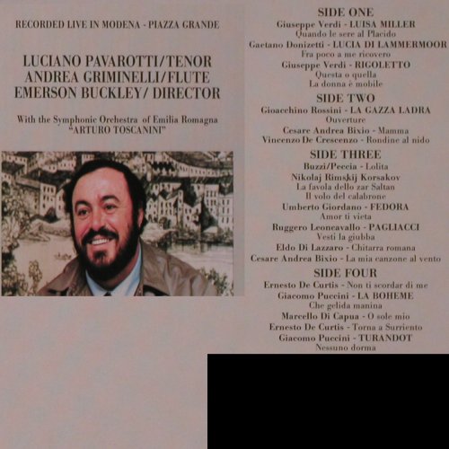 Pavarotti,Luciano: In Concert, Foc, Baierle Rec.(572 61022), D, 1989 - 2LP - L9937 - 9,00 Euro