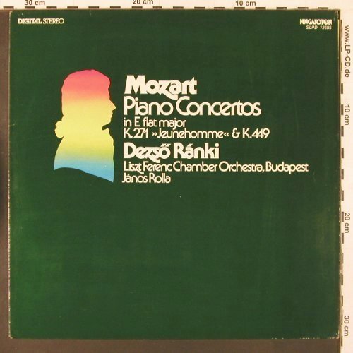 Mozart,Wolfgang Amadeus: Klavierkonzerte KV 271,449, Hungaroton(SLPD 12685), H, 1985 - LP - L9944 - 7,50 Euro