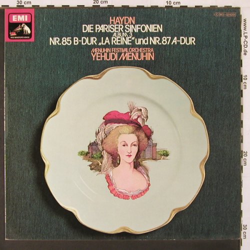 Haydn,Joseph: Sinfonien Nr.85 & 87, EMI(C 063-02 629), D, 1975 - LP - L9986 - 7,50 Euro