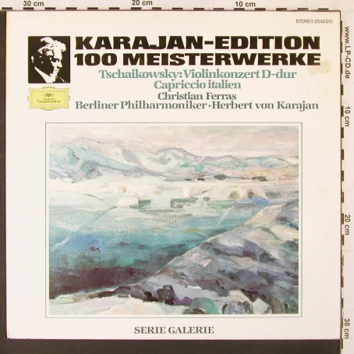 Tschaikowsky,Peter: Violinkonzert D-dur / Capriccio Ita, D.Gr. Gallerie(2543 051), D, 1982 - LP - L9989 - 6,00 Euro