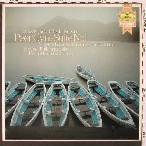Grieg,Edvard / Jean Sibelius: Peer Gynt-Suite Nr.1 / Sig. Jorsalf, D.Gr.Favorit(2535 635), D, 1979 - LP - L9993 - 5,00 Euro
