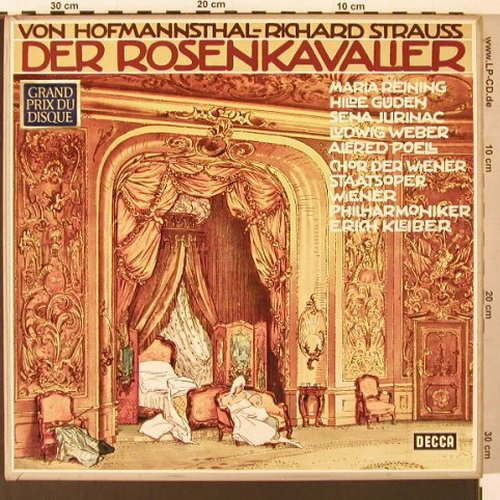 Strauss,Richard: Der Rosenkavalier, Box (rec.1954), Decca, Promo(BA 25 025-D/1-4), D, 1972 - 4LP - L9997 - 20,00 Euro