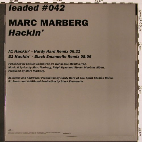 Marberg,Marc: Hackin'*2, Leaded(#042), D, 2003 - 12inch - B9446 - 3,00 Euro