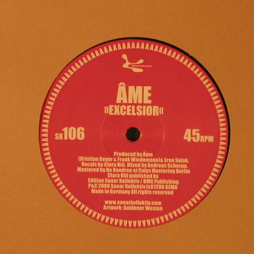 Ame / Agora Rhythm: Excelsior/My Vision, FS-New, Sonar Kollektiv(), , 2006 - 12inch - F2208 - 5,00 Euro