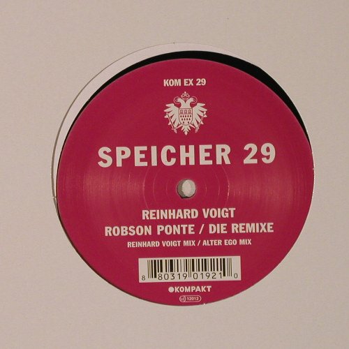 Voigt,Reinhard / Alter Ego: Speicher 29, Kompakt(KOM EX 29), , 2005 - 12inch - F2242 - 5,00 Euro