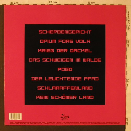 Welt in Scherben: Scherbengericht, Molecular Funk Guerilla(MFG005LP), , 2005 - 2LP - F2356 - 12,50 Euro