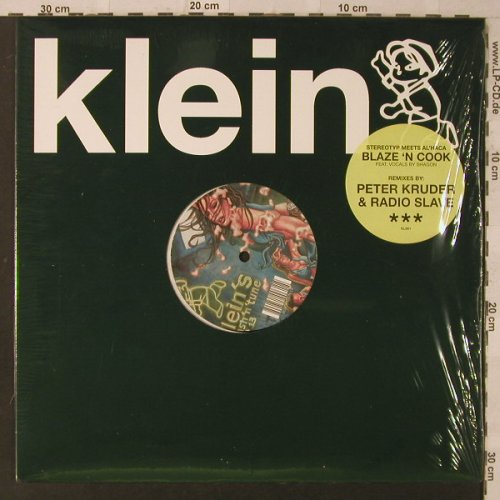Stereotyp meets Al'Haca: Blaze'n Cook, Klein Records(KL061), , 2005 - 12inch - F2473 - 4,00 Euro
