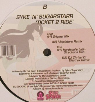 Syke'n'Sugarstar: Ticket To Ride*4, Casa Rosso(016), ,  - LP - F8933 - 3,00 Euro