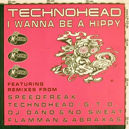 Technohead: I Wanna Be A Hippy x5, 33rpm, Mokum(MOK 37), D, 1995 - 12inch - V561 - 7,50 Euro