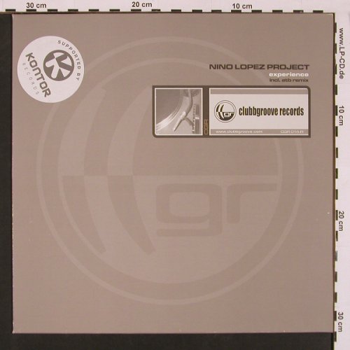 Lopez Project,Nino: Experience*3, atb rmx, Clubgroove Recoords(CGR 014-R), D, 2001 - 12inch - X8656 - 5,00 Euro