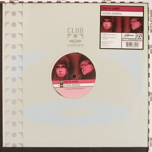 Kyau vs. Albert: Outside (Remixes)*3, Club Culture(8573 88740-0), D, 2001 - 12inch - X9583 - 7,50 Euro