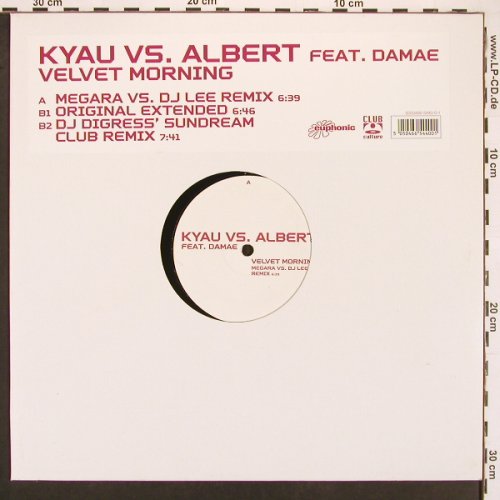 Kyau vs. Albert feat.Damae: Velvet Morning*3, Club Culture(), D, 2003 - 12inch - X9634 - 4,00 Euro