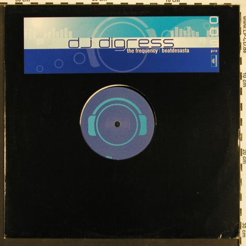 DJ Digress: The Frequency*2+2, Mental Madness(MMR009-PRO), D, 2002 - 12inch - X9637 - 4,00 Euro