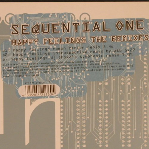 Sequential One: Happy Feelings Remixes, RTD(175.2116.0), D, 1995 - 12inch - Y147 - 4,00 Euro