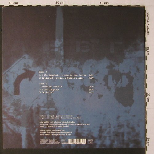 Loophole: Resurrection EP, 5Tr.,33rpm. m /vg+, Amber(576 527-1), D, 1996 - 12inch - Y1689 - 5,00 Euro