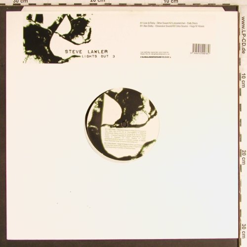 V.A.Steve Lawler: Lights Out 3 Pt.2, 4Tr. 33rpm, Global Underground(GULO003VINX), UK, 2005 - 12inch - Y3834 - 6,00 Euro