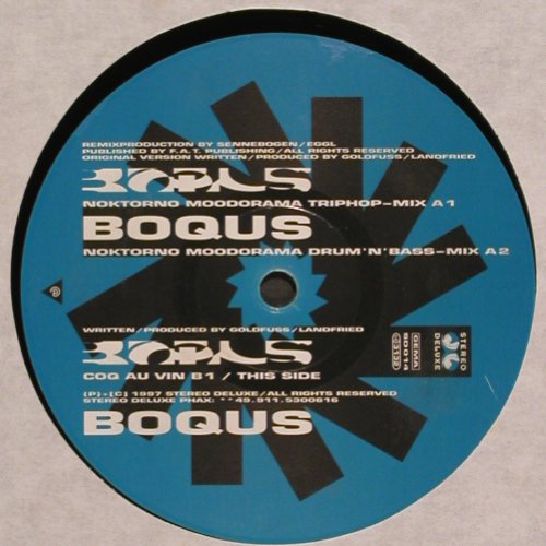 Boqus:&nbsp;Noktorno*2+1, Stereo Deluxe (SD 014), D, 1997 Typ:&nbsp;12" Best.-Nr.:&nbsp;Y9771 Preis:&nbsp; 4,00 Euro